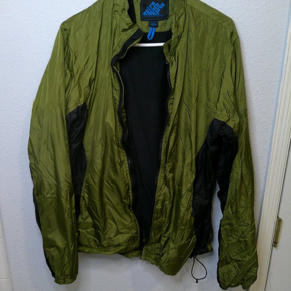 EMS running jacket wind breaker mens large